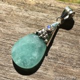 アクアマリン&ムーンストーンペンダントトップ 掲載しました✨