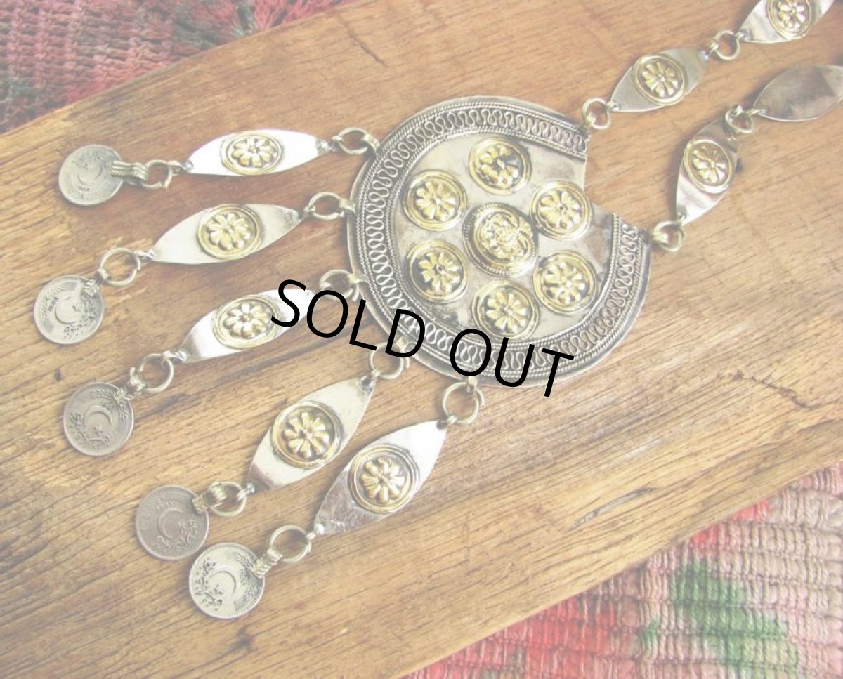 画像4: 砂漠の遊牧民アフガンネックレス*ベリーダンス*エスニック (4)