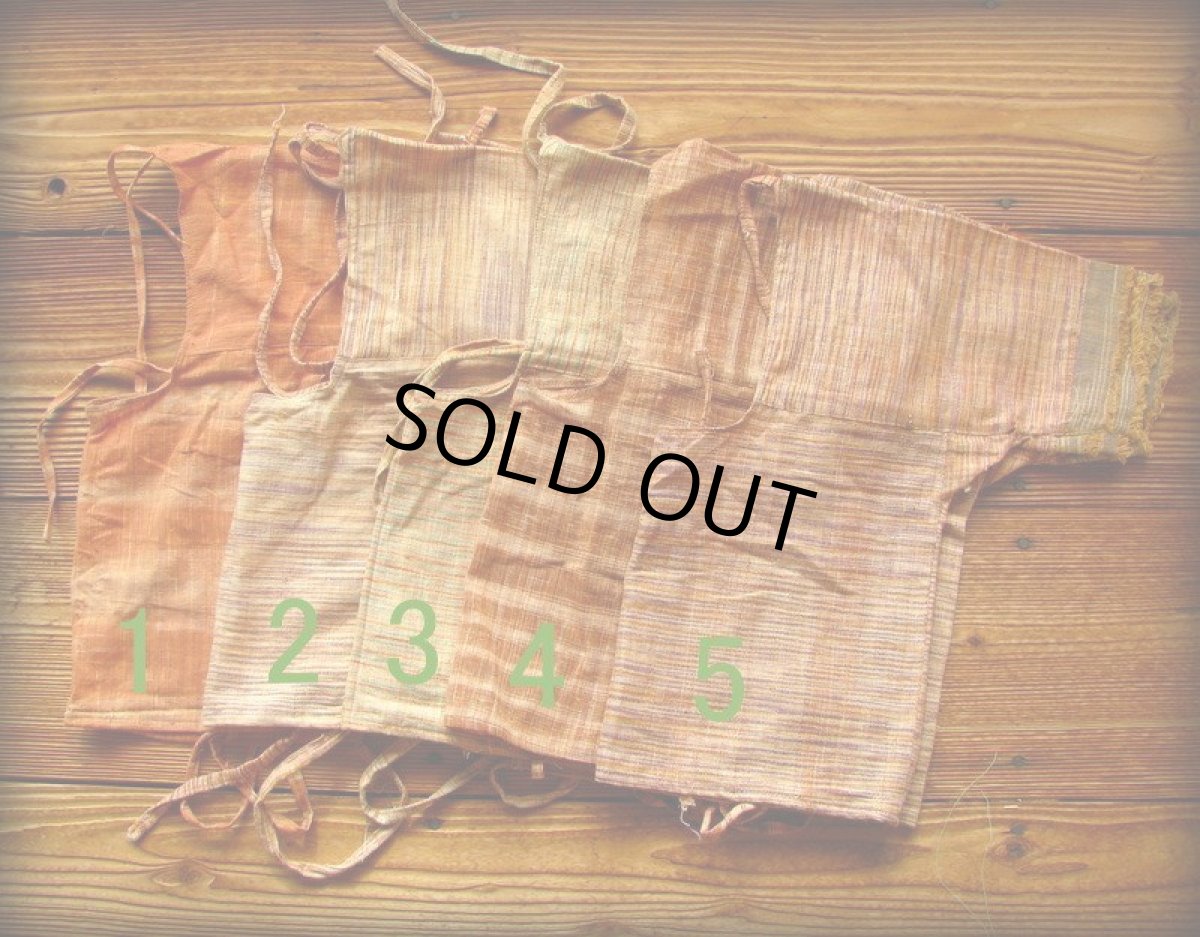 画像6: 地球に優しい手紡ぎ&手織りカディコットンのチョリ風デザイントップ*インドサリー*トラベラー*エシカルファッション (6)