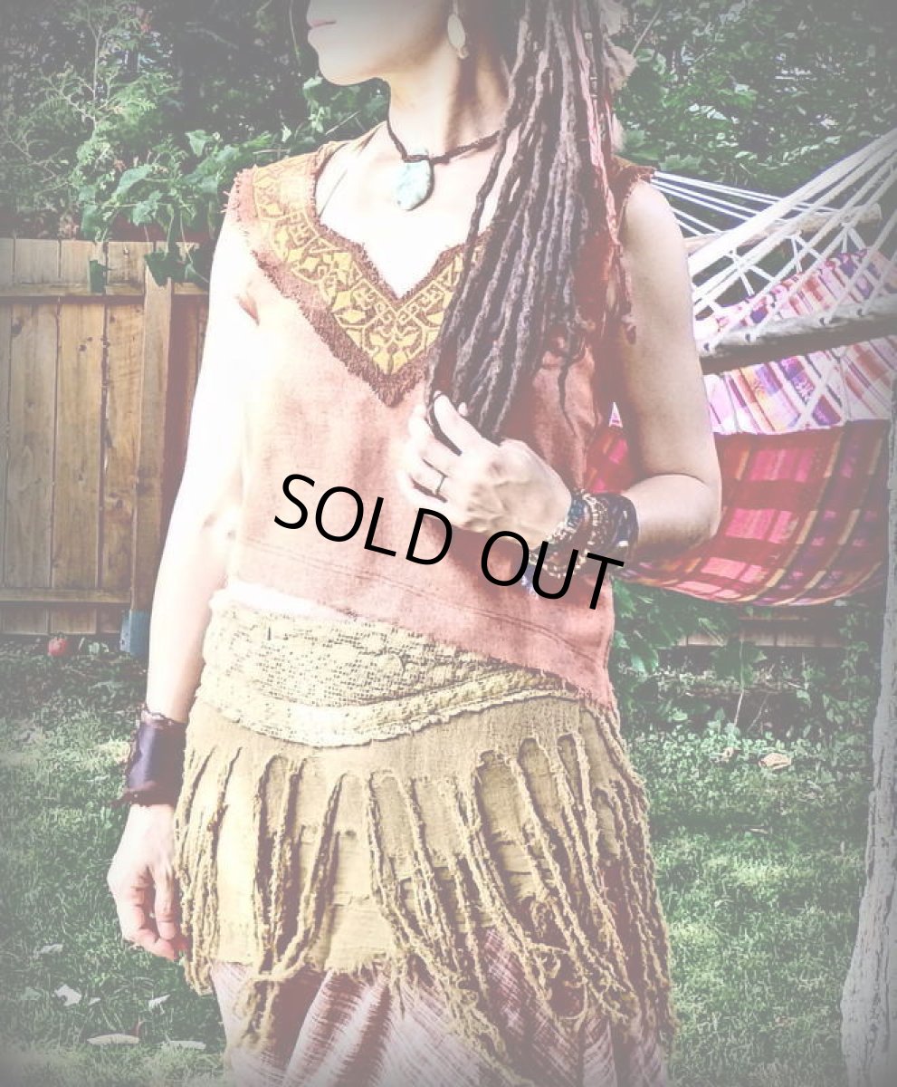 画像7: 売り切れカラー再入荷★ヨガやダンスにも^^かなり使える!!エコなリサイクル生地の巻きスカート/ベルトスカート/ラップスカート/ショール*エスニック*ボヘミアン*ジプシー*ヒッピー (7)