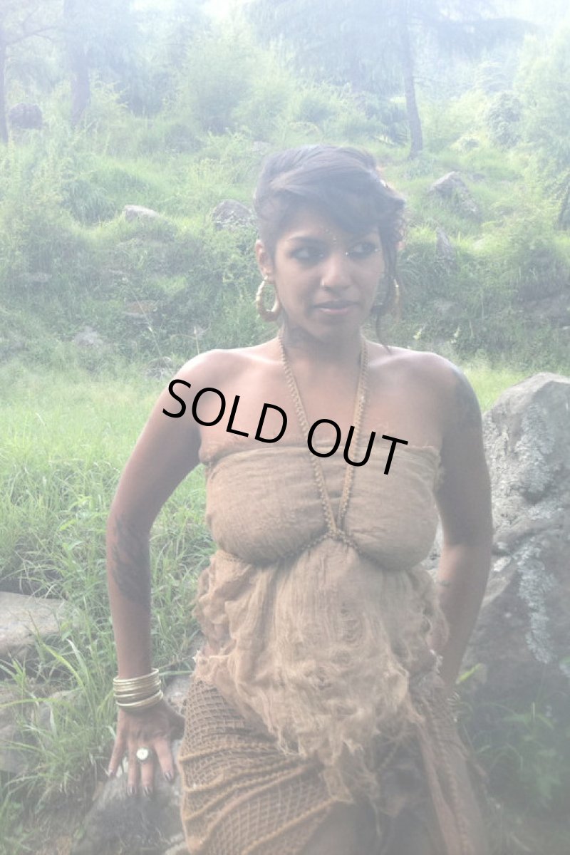 画像11: 1枚のみ再入荷★アースカラー森の妖精キャミ&ベルト/スカート/腰巻*ネイティブアメリカン*トライバル*ボヘミアン*衣装 (11)