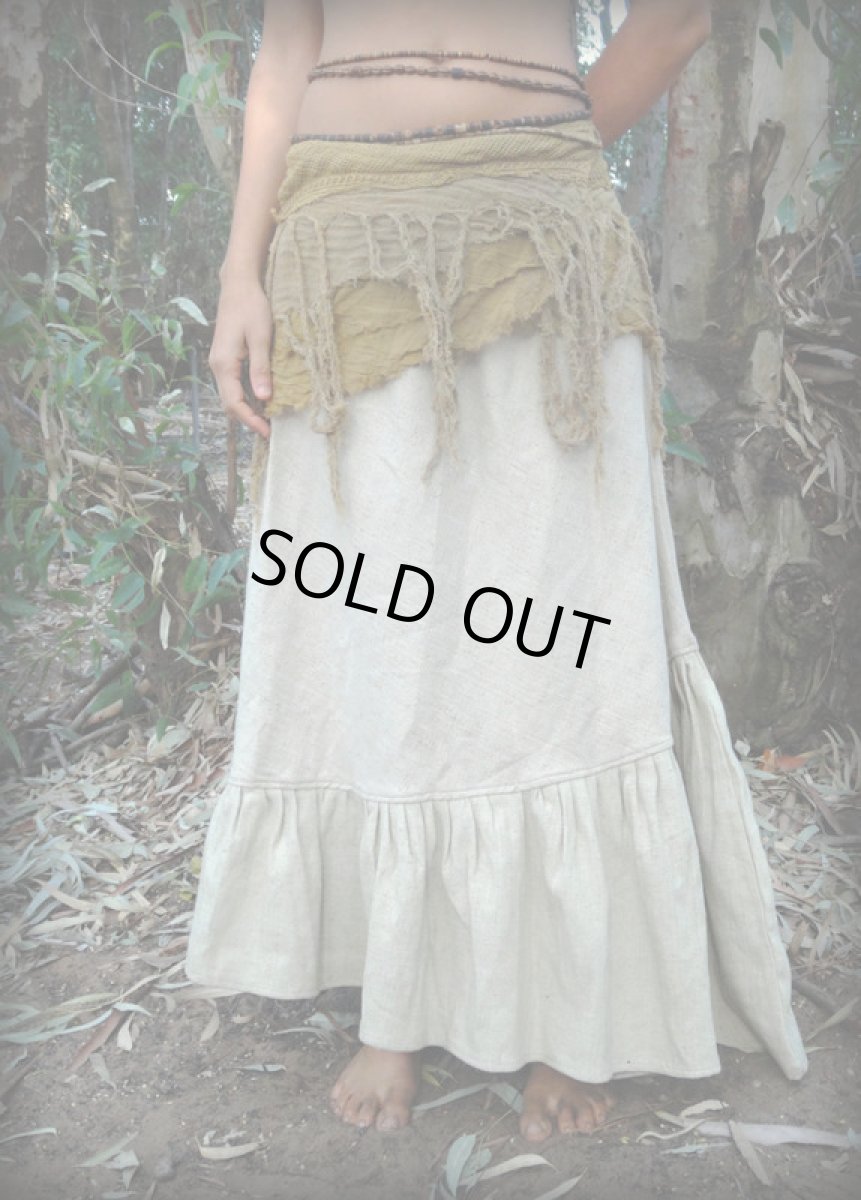 画像5: 売り切れカラー再入荷★ヨガやダンスにも^^かなり使える!!エコなリサイクル生地の巻きスカート/ベルトスカート/ラップスカート/ショール*エスニック*ボヘミアン*ジプシー*ヒッピー (5)