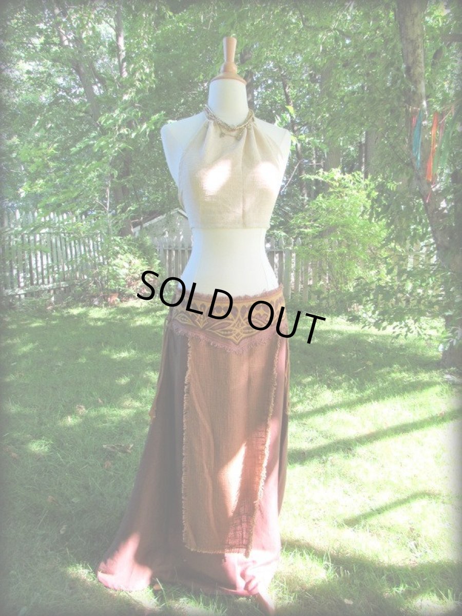 画像8: 地球に優しい手織りヘンプのシンプルトップ*ヨガトップ*アンダーウェア*麻*ヒッピー*ビーガン (8)