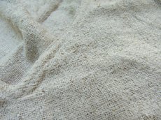 画像5: 【日本より発送】残り1枚♪地球に優しい手紡ぎ・手織りローシルク無染色ロングワンピース*野蚕絹 (5)