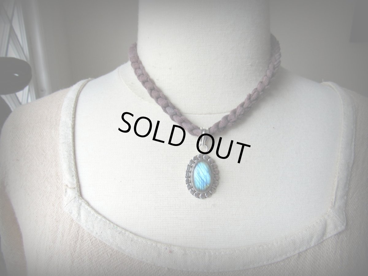 画像5: 青い閃光が神秘的★ラブラドライトのペンダントトップ*パワーストーン天然石 (5)