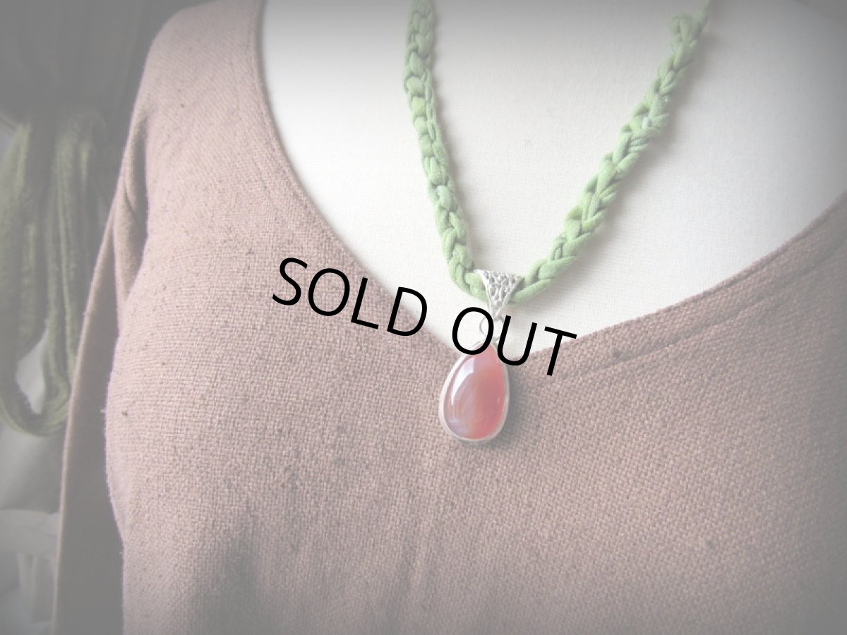 画像8: カーネリアン勇気と行動の石ペンダントトップ*シルバー*ハンドメイド*パワーストーン (8)