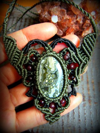 オーシャンジャスパー効果・意味・アクセサリー｜Tuwa Earth Crafts