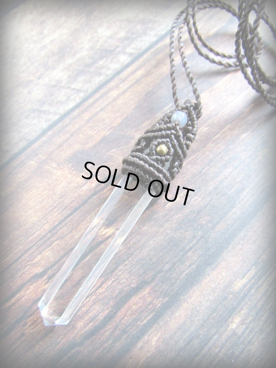 画像11: クリスタルワンド★水晶ポイント★ペンダント/ネックレス★ヒマラヤクリスタル★浄化★クリスタルクォーツ★ヒーリングストーン (11)