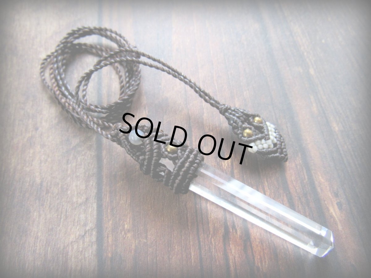 画像7: クリスタルワンド★水晶ポイント★ペンダント/ネックレス★ヒマラヤクリスタル★浄化★クリスタルクォーツ★ヒーリングストーン (7)