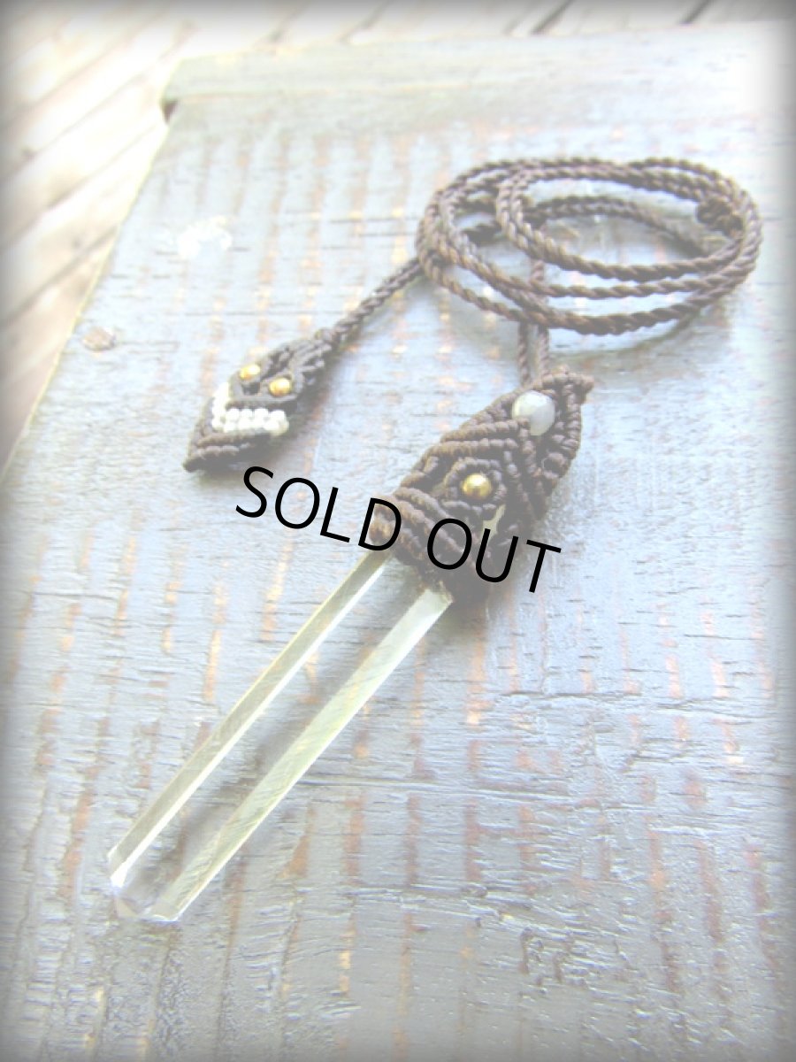 画像10: クリスタルワンド★水晶ポイント★ペンダント/ネックレス★ヒマラヤクリスタル★浄化★クリスタルクォーツ★ヒーリングストーン (10)