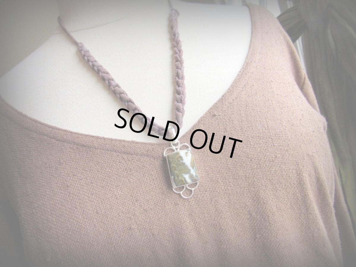 画像6: 海好きさんに♪オーシャンジャスパー（マダガスカル産）ペンダントトップ★ヒーリング★パワーストーン (6)