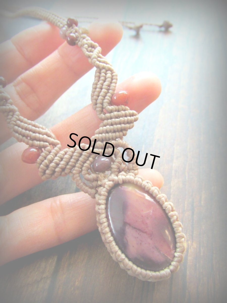 画像8: 1点物★大地の石ムーカイト（オーストラリア産）ネックレス◎レア希少パワーストーン★アボリジニ (8)