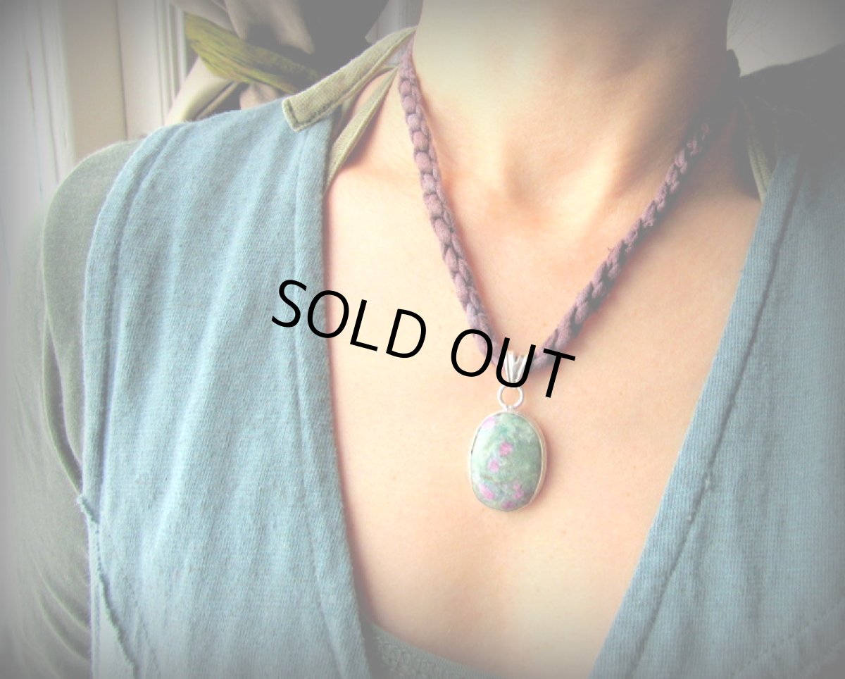 画像6: 1点物★精神安定の石★ルビー イン フックサイト★ペンダントトップ*クオーザイト*パワーストーン天然石 (6)