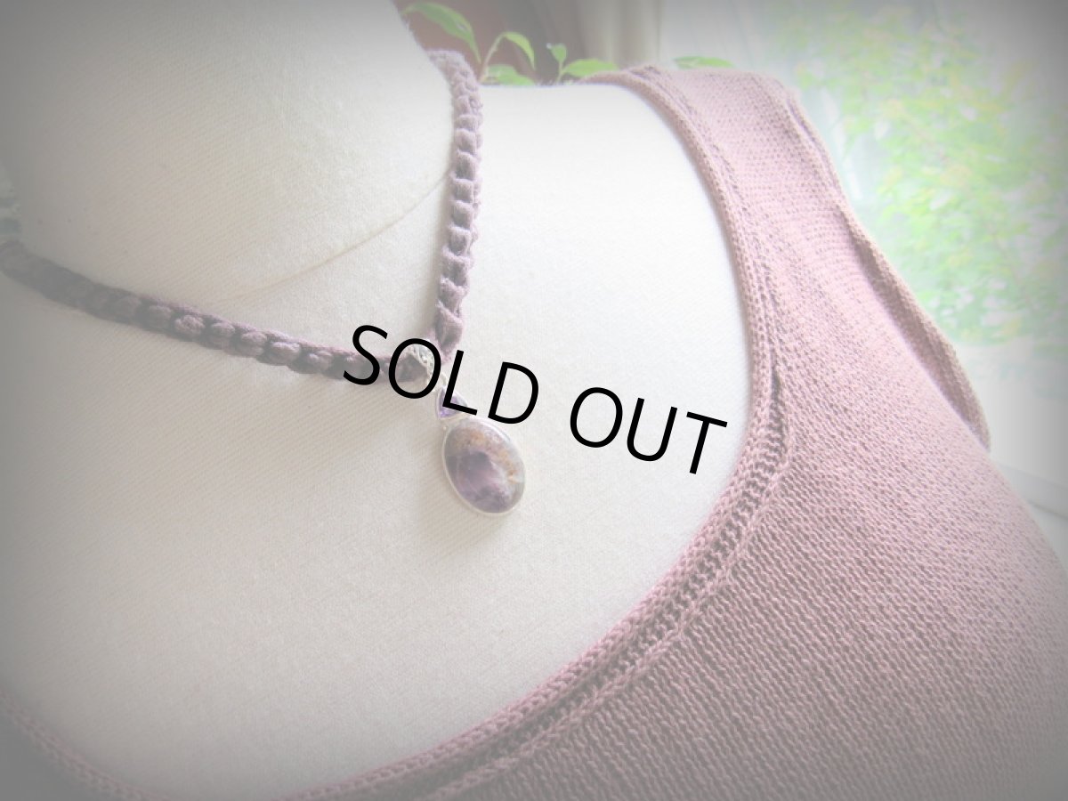 画像18: 1点物★上質スーパーセブン/セイクリッドセブン（カコクセナイトinアメジスト）＆きらきらアメジスト★ペンダントトップ★スターリングシルバー★シルバー925 (18)