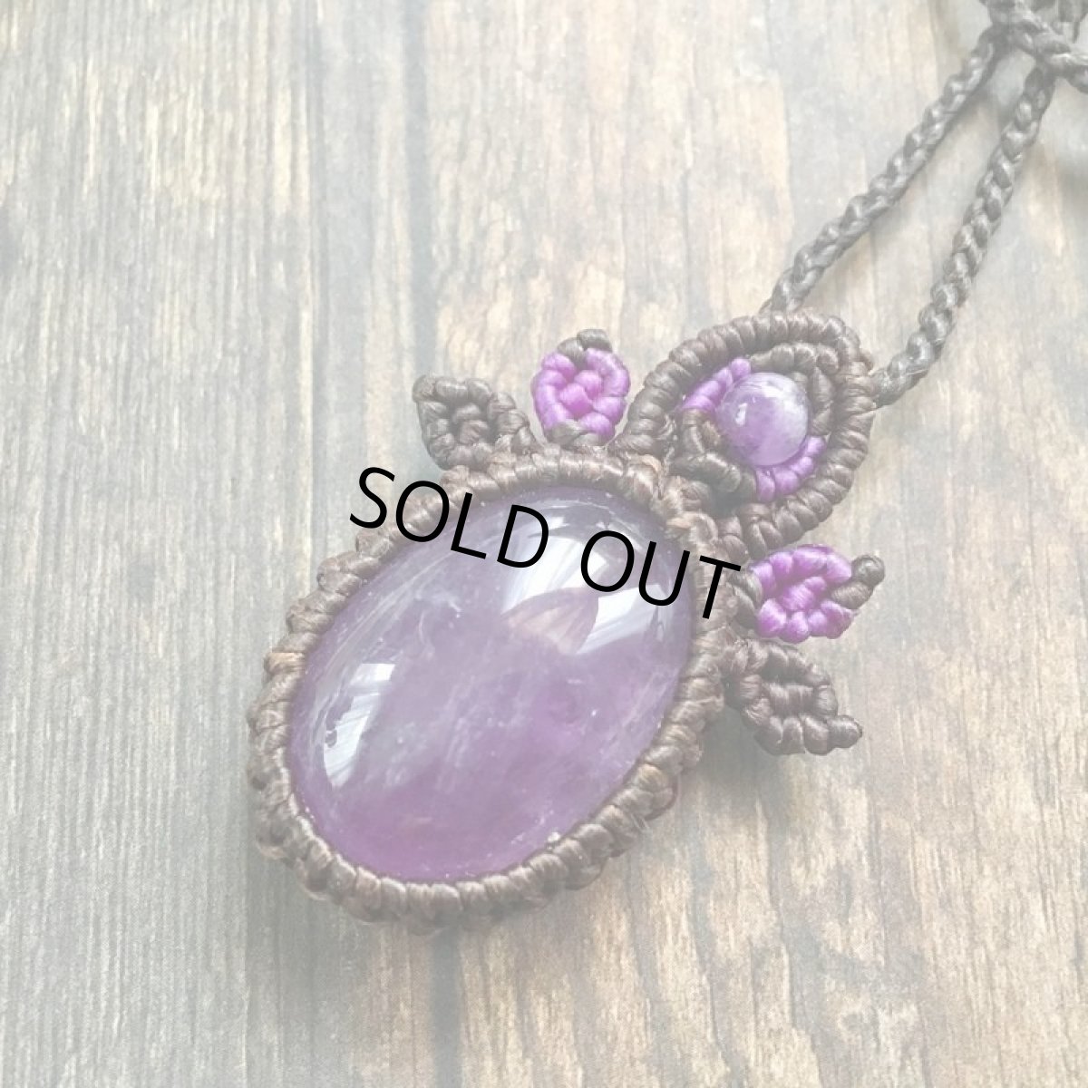 画像16: 1点物★高品質大ぶりアメジスト★天然石デザインネックレス　ペンダント★紫水晶★ハンドメイド★アメシスト (16)