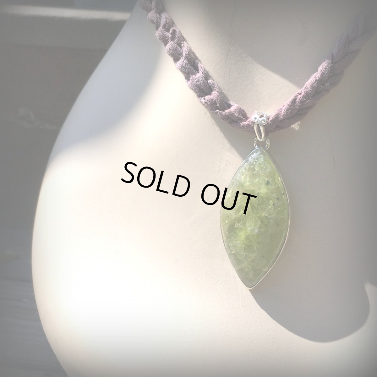 画像5: 1点物★ペリドット（アリゾナ産）大ぶりペンダントトップ★シルバー925★スターリングシルバー★パワーストーン (5)