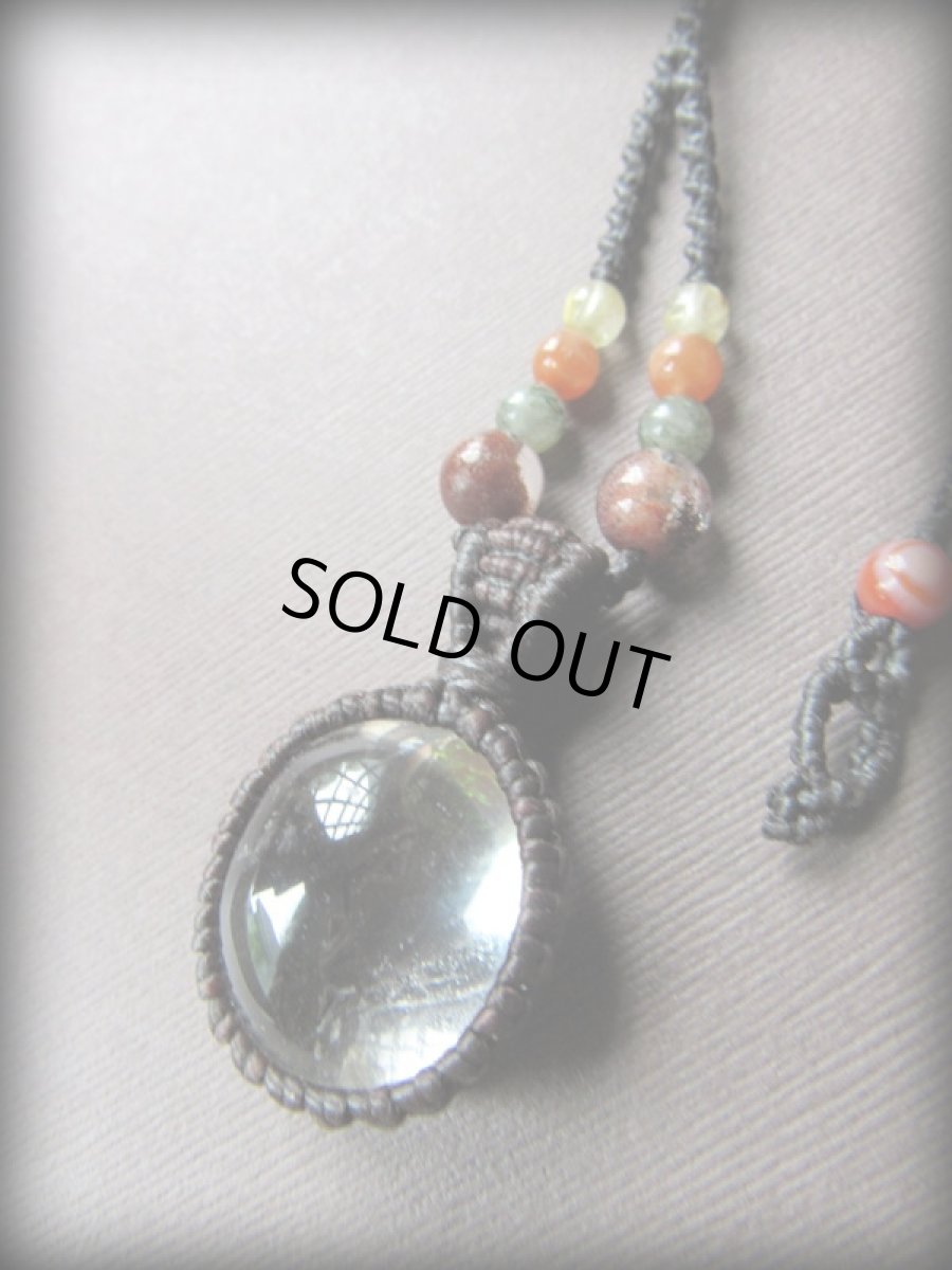 画像16: ヒーリングクリスタル★ヒマラヤ水晶ペンダント・ネックレス*マクラメネックレス★天然石パワーストーン (16)