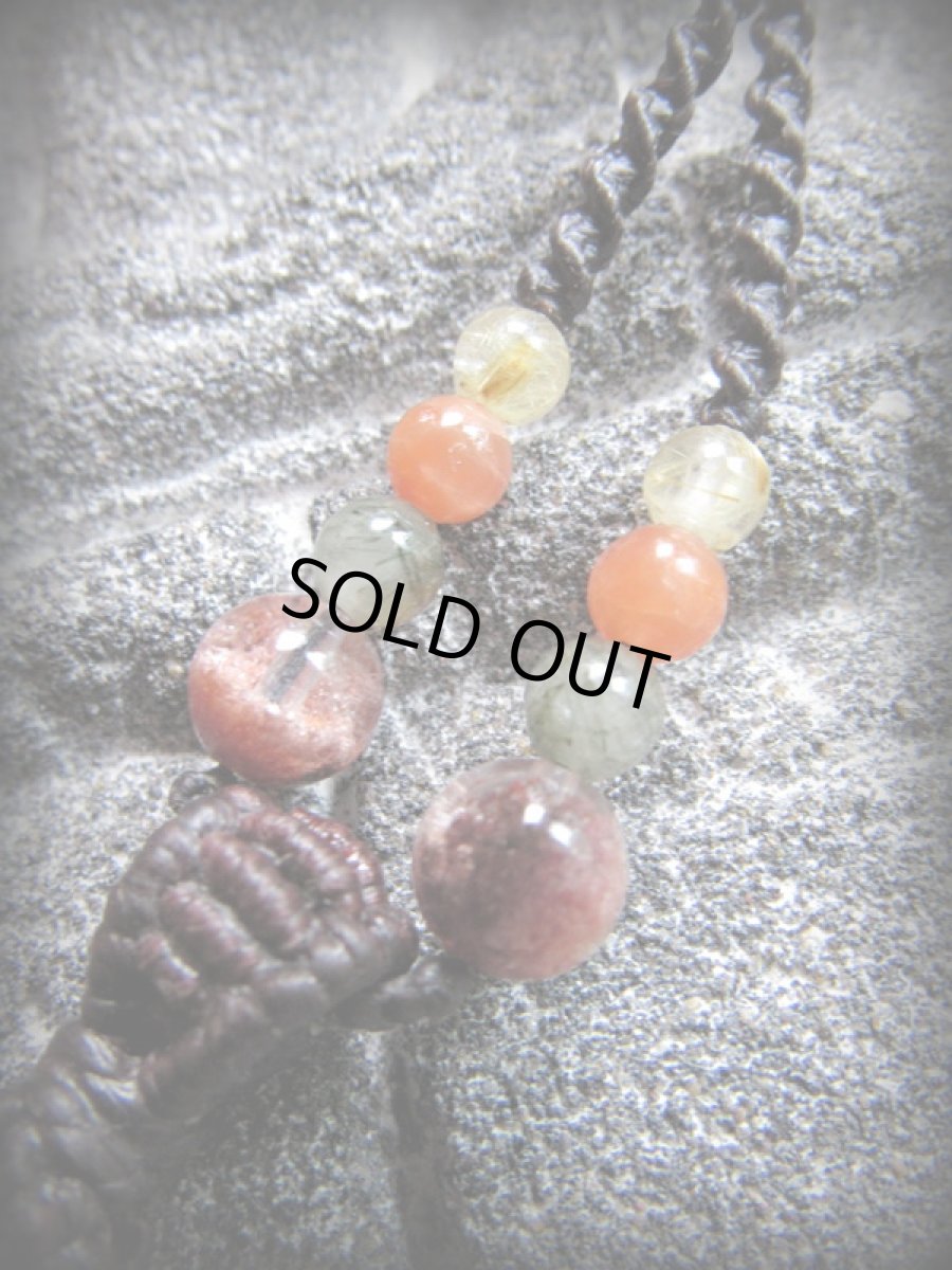 画像4: ヒーリングクリスタル★ヒマラヤ水晶ペンダント・ネックレス*マクラメネックレス★天然石パワーストーン (4)