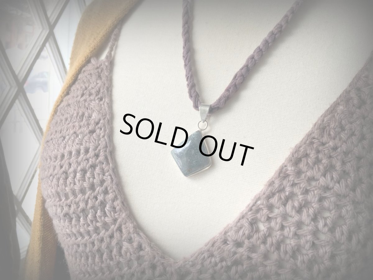 画像9: １点物　モスアゲート　ペンダントトップ★苔瑪瑙★パワーストーン*天然石 (9)