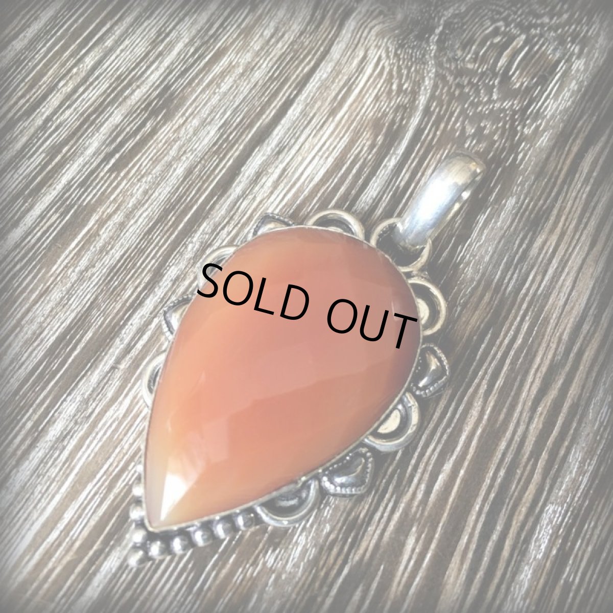 画像10: 全長6cm大ぶりサイズ＊勇気と行動の石*カーネリアン　ペンダントトップ*ハンドメイド*パワーストーン (10)