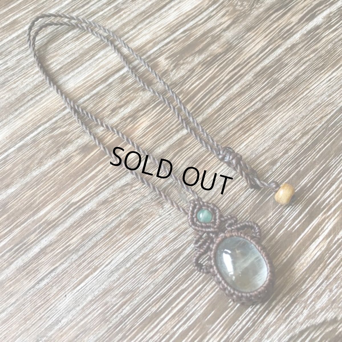 画像10: 高品質　天然アクアマリン　ペンダント*天然石*パワーストーン*マクラメ*ハンドメイド１点物アクセサリー (10)