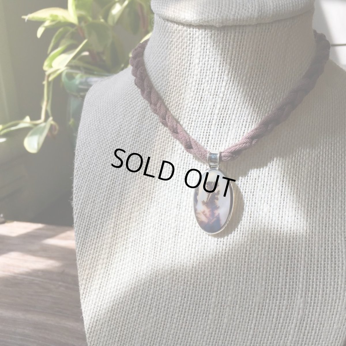 画像16: 不思議な植物模様 1点もの デンドリティック（ランドスケープ）アゲート・デンドライト　ペンダント  (16)