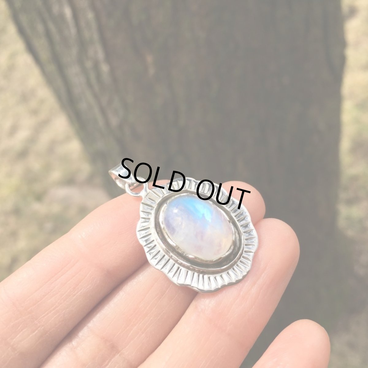 画像19: 1点物　高品質ブルームーンストーン　ペンダントトップ★天然石パワーストーン (19)