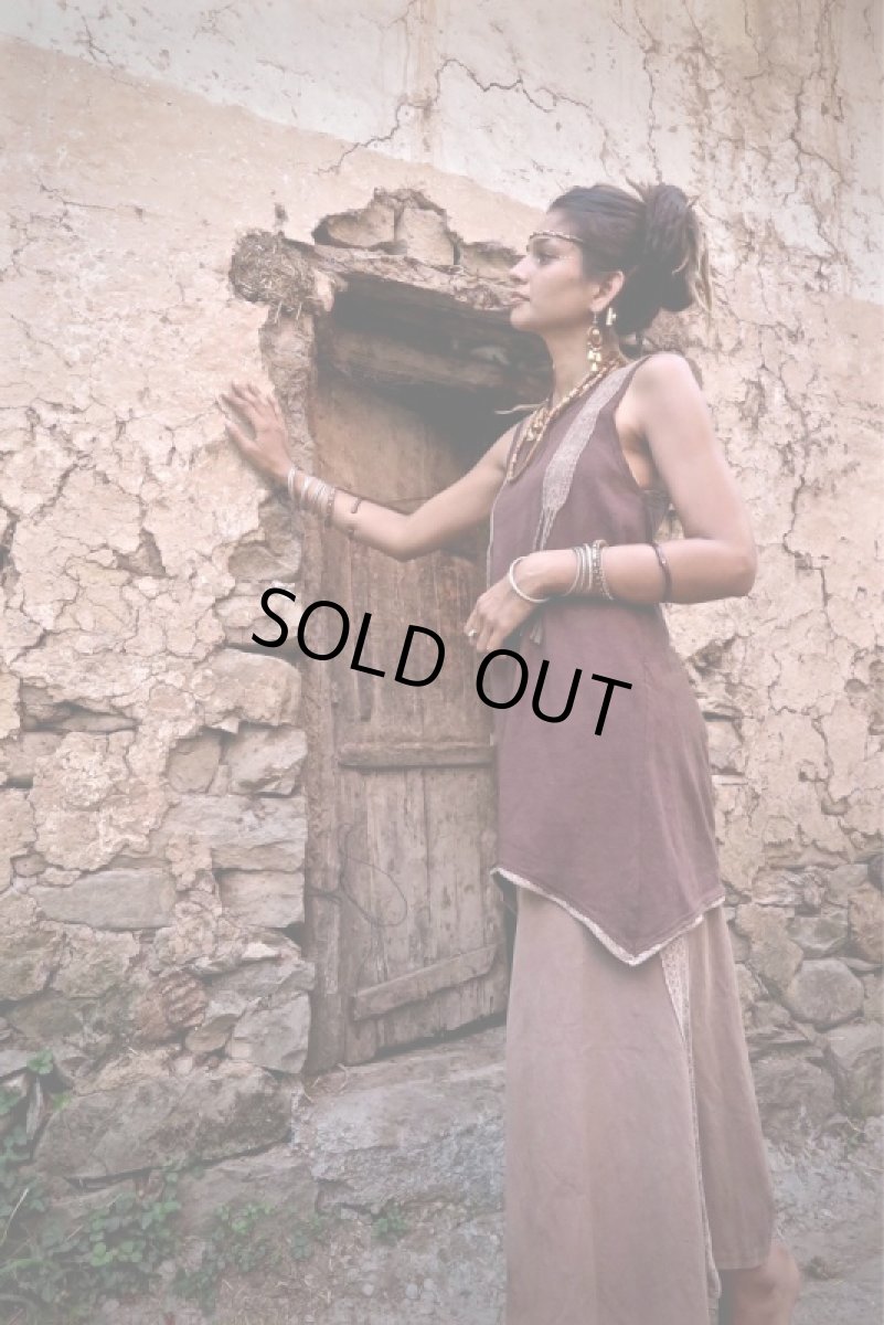 画像7: 売り切れサイズ再入荷♪ 柔らかオーガニックヘンプコットン チュニック★バイキング装飾模様＋ネイティブアメリカンスタイル★エコ・スローファッション★無農薬 (7)