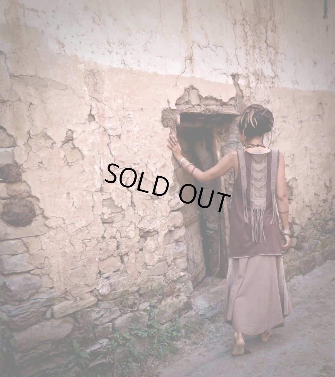 画像11: 売り切れサイズ再入荷♪ 柔らかオーガニックヘンプコットン チュニック★バイキング装飾模様＋ネイティブアメリカンスタイル★エコ・スローファッション★無農薬 (11)