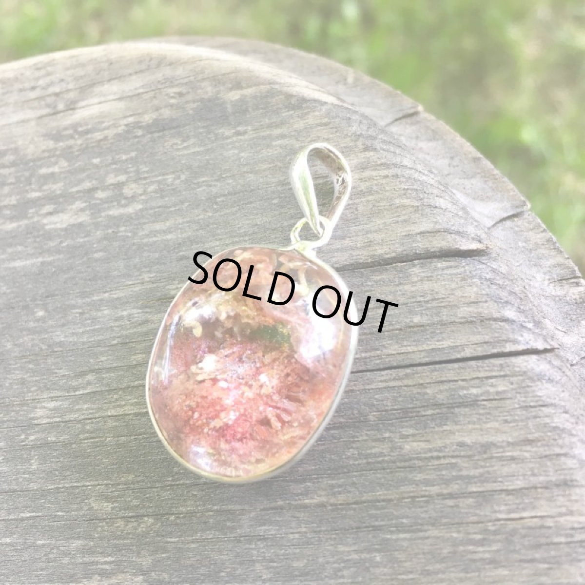 画像2: 1点物★高品質ガーデンクォーツ★ペンダントトップ★庭園水晶★スターリングシルバー★天然石パワーストーン (2)