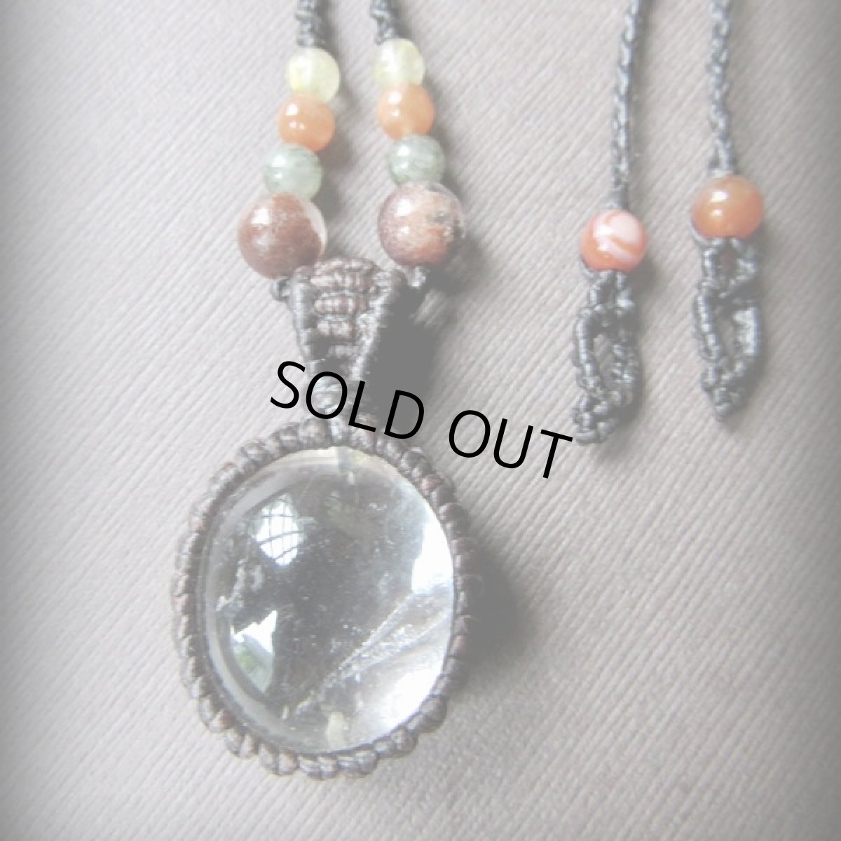 画像3: ヒーリングクリスタル★ヒマラヤ水晶ペンダント・ネックレス*マクラメネックレス★天然石パワーストーン (3)