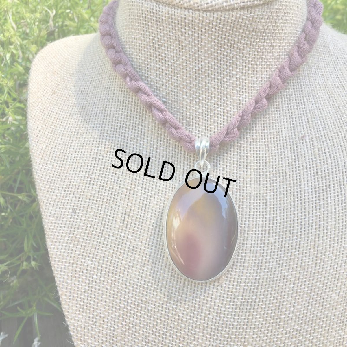 画像4: 1点物大ぶりBIGサイズ★アボリジニの石ムーカイト（オーストラリア産）★ペンダントトップ★天然石パワーストーン アクセサリー (4)