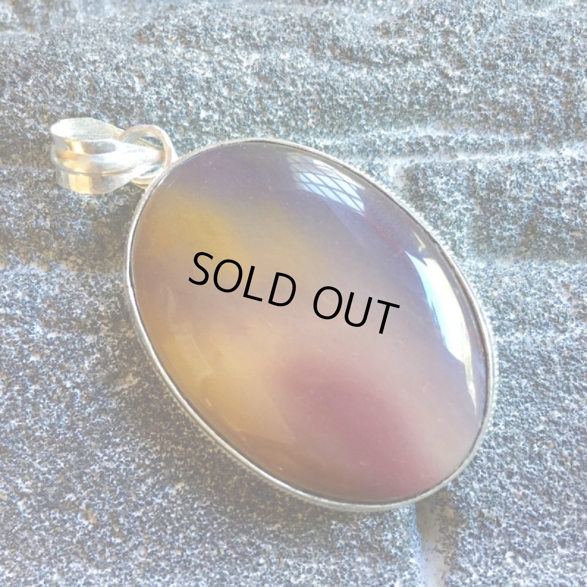 画像3: 1点物大ぶりBIGサイズ★アボリジニの石ムーカイト（オーストラリア産）★ペンダントトップ★天然石パワーストーン アクセサリー (3)