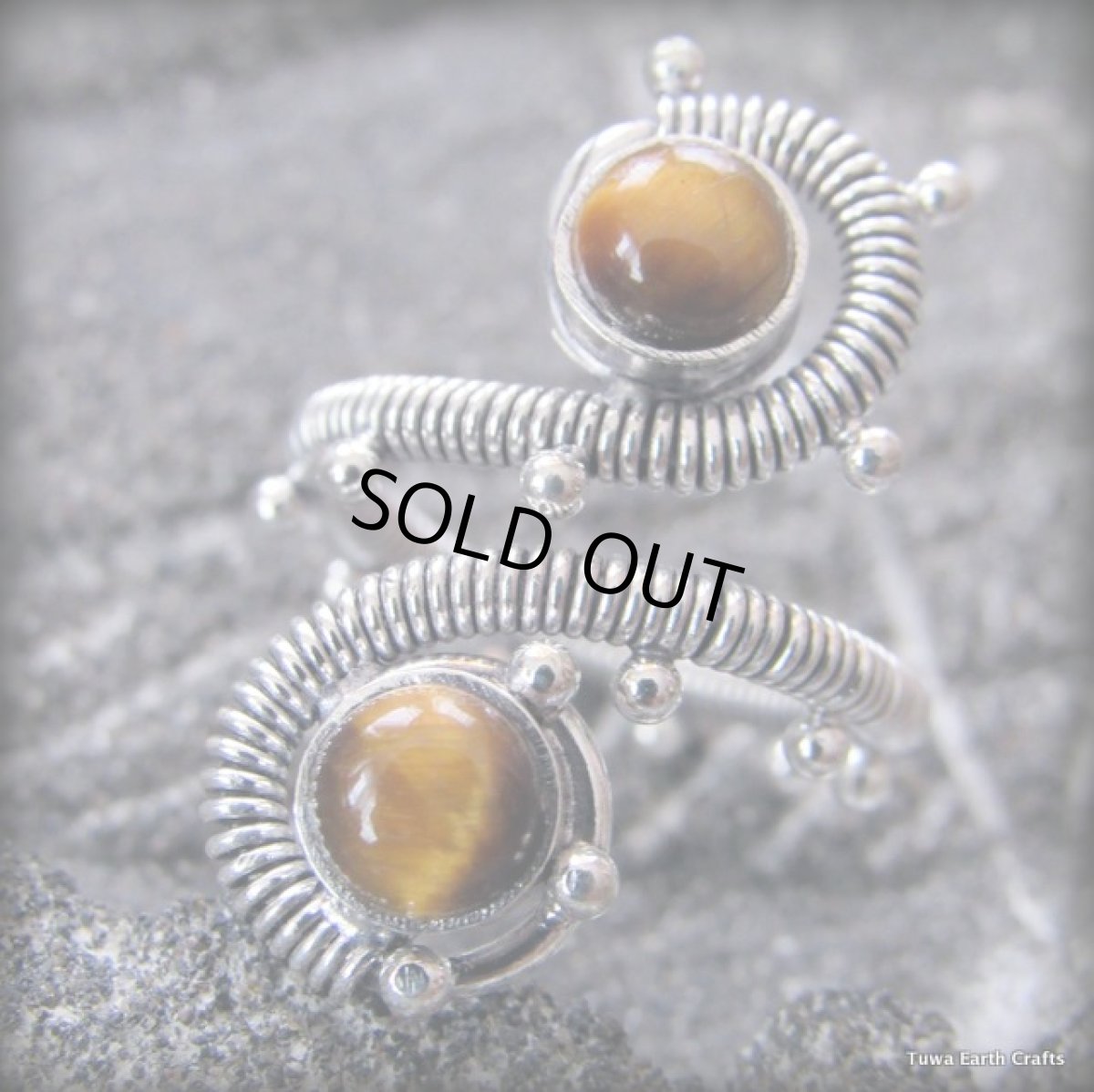 画像3: ログインで20%OFF♪ 1点物★上質タイガーアイ指輪リング★フリーサイズ9号〜18号までサイズ調節可能★シルバー925★スターリングシルバー★自己実現&金運アップパワーストーン (3)