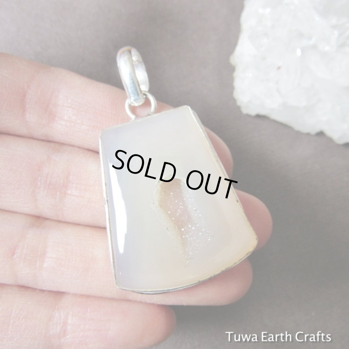 画像3: 1点物☆ドルジーアゲート*ペンダントトップ*ドゥルージー (3)