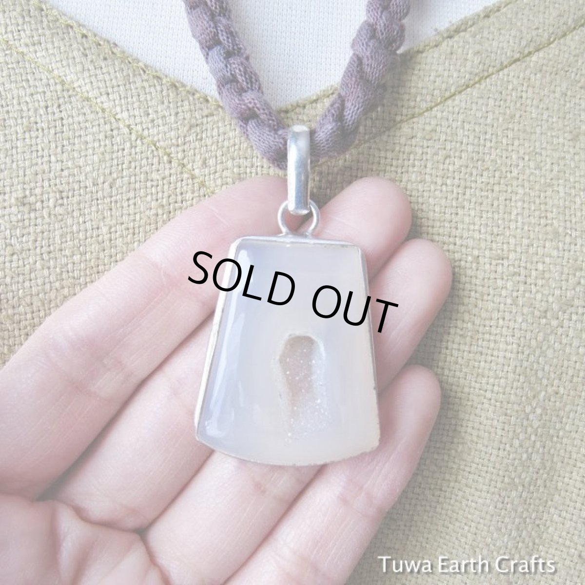 画像12: 1点物☆ドルジーアゲート*ペンダントトップ*ドゥルージー (12)