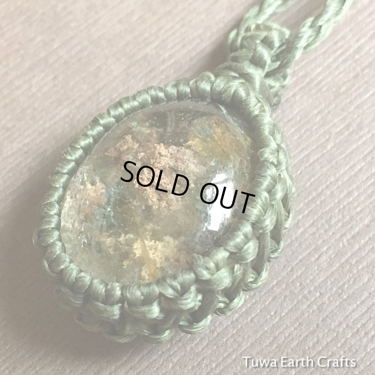 画像8: 【ヒーリング・浄化・大地との繋がり】ブラジル産ガーデンクォーツ＊ペンダント*庭園水晶*ハンドメイド (8)