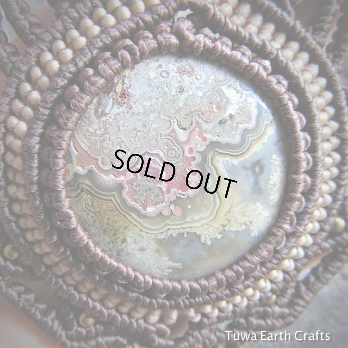 画像20: 1点物　高品質クレージレースアゲート　ネックレス*ハンドメイド天然石パワーストーンアクセサリー (20)