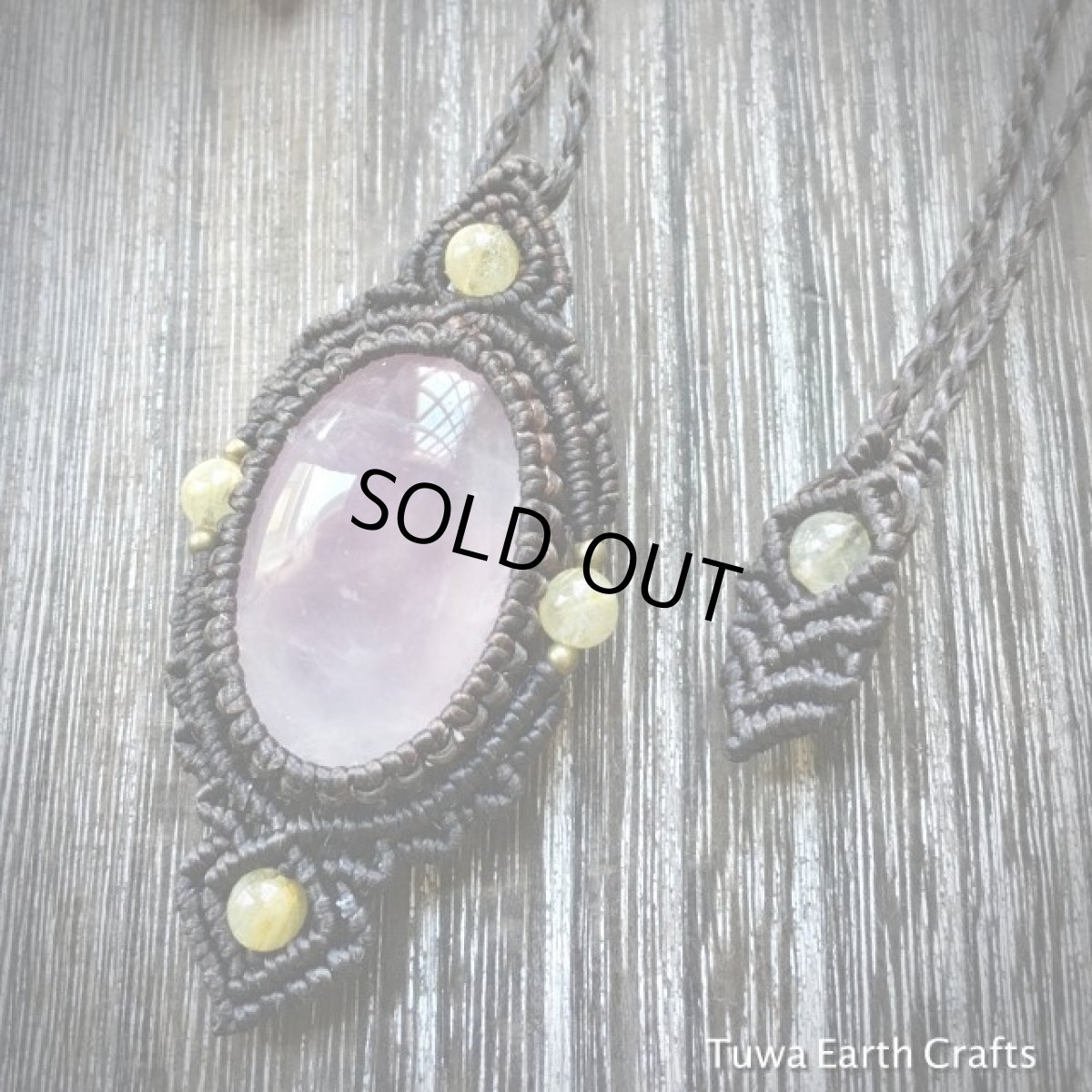 画像10: 【愛と平和のシンボル】ローズクォーツ(ブラジル産)＋ルチルクォーツ　ネックレス*ペンダント＊1月誕生石＊天然石パワーストーン (10)