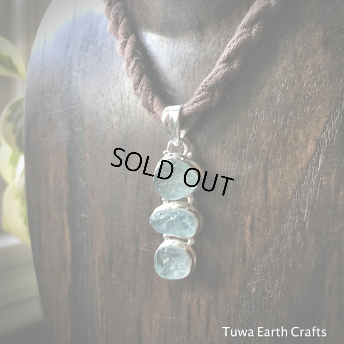 画像8: 【富・幸福のシンボル】1点物★大ぶり天然アクアマリン原石（ブラジル産）★ペンダントトップ★スターリングシルバー★デザイナーズジュエリー★天然石パワーストーン (8)