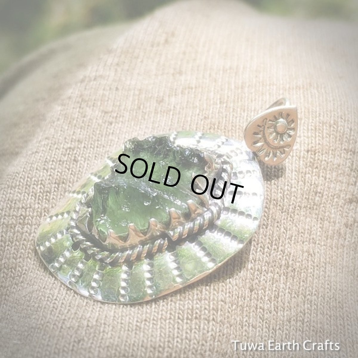 画像6: 1点物★宇宙から来たレア希少石モルダバイト原石/隕石★デザインペンダントトップ★スターリングシルバー★シルバー925★パワーストーン (6)