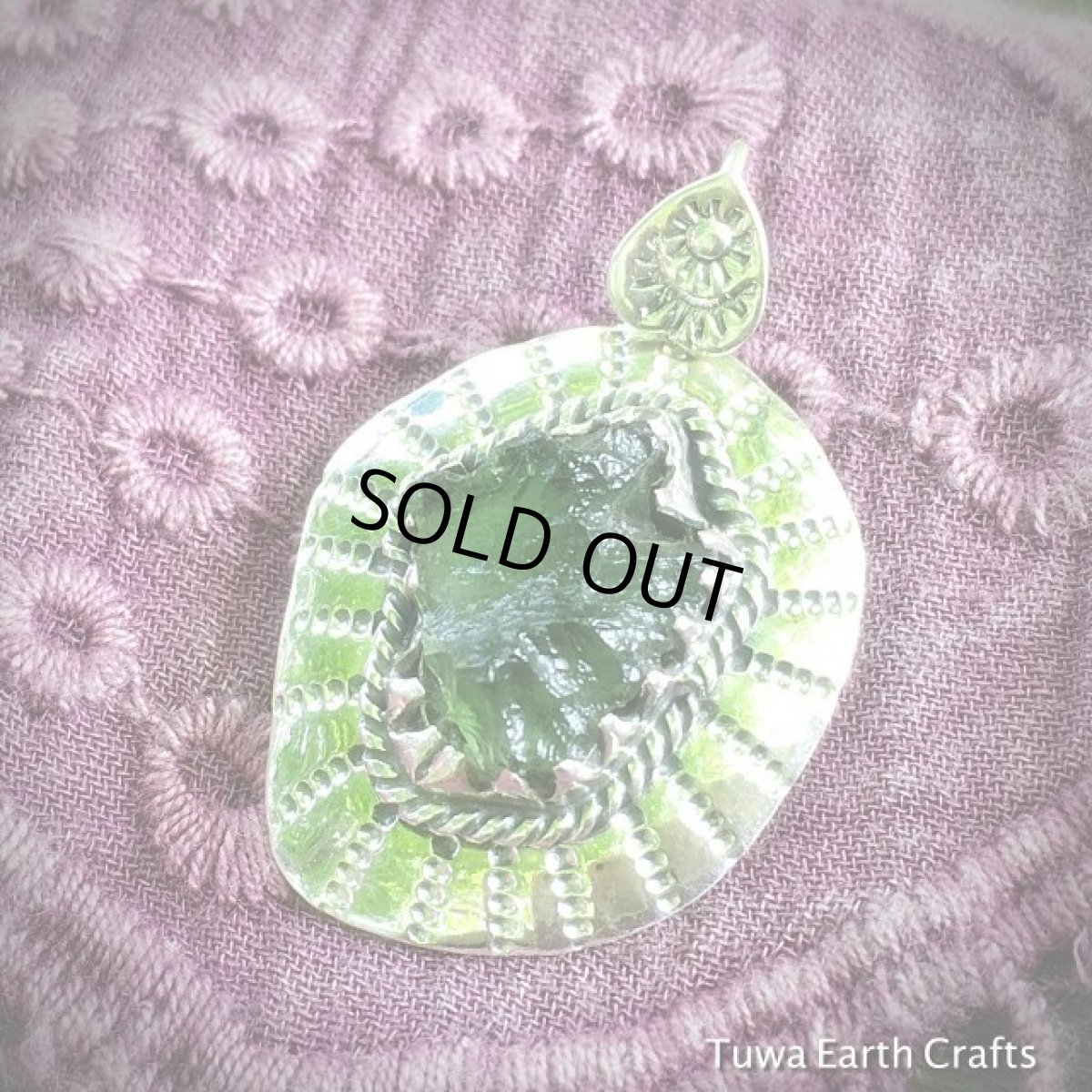 画像8: 1点物★宇宙から来たレア希少石モルダバイト原石/隕石★デザインペンダントトップ★スターリングシルバー★シルバー925★パワーストーン (8)