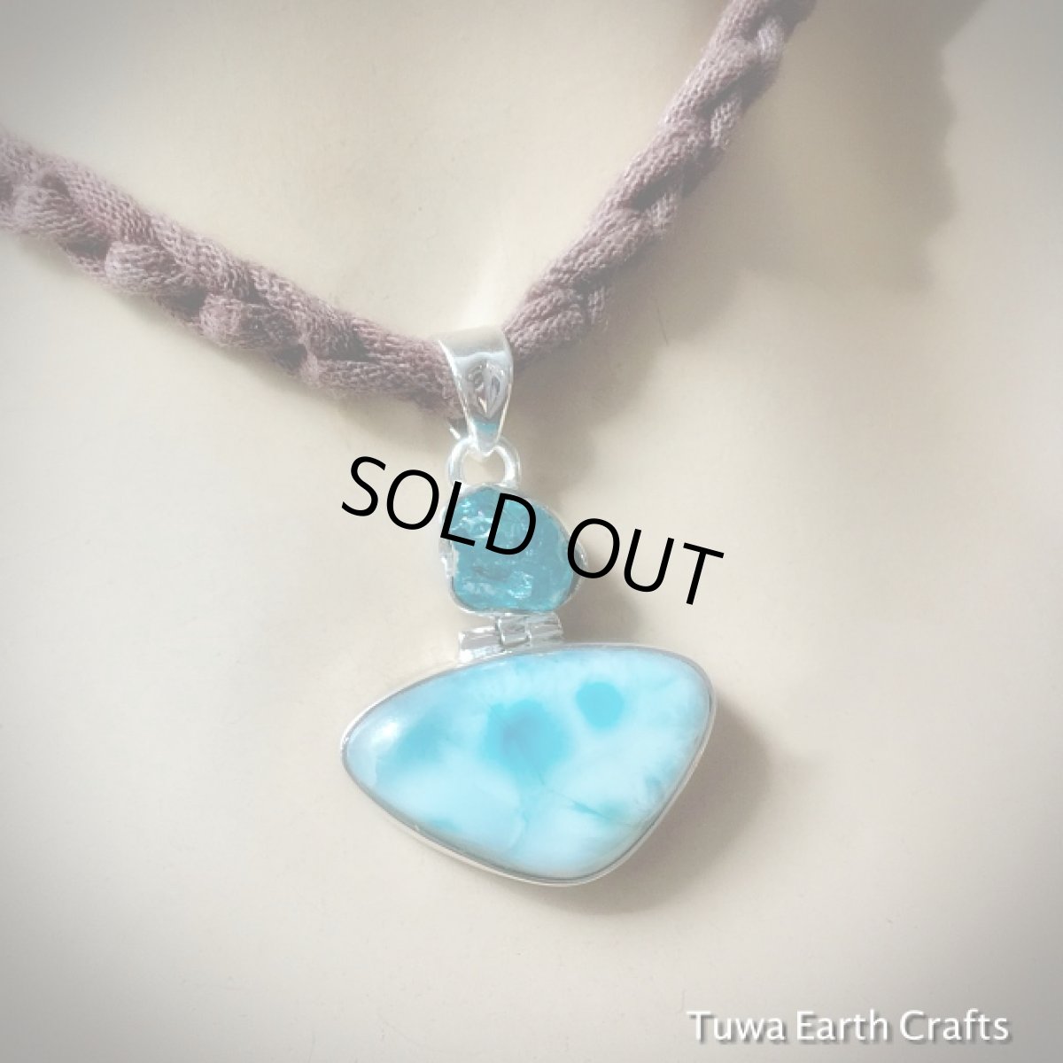 画像5: 【世界３大ヒーリングストーン】高品質ラリマー&ネオンブルーアパタイト原石 1点ものペンダントトップ (5)