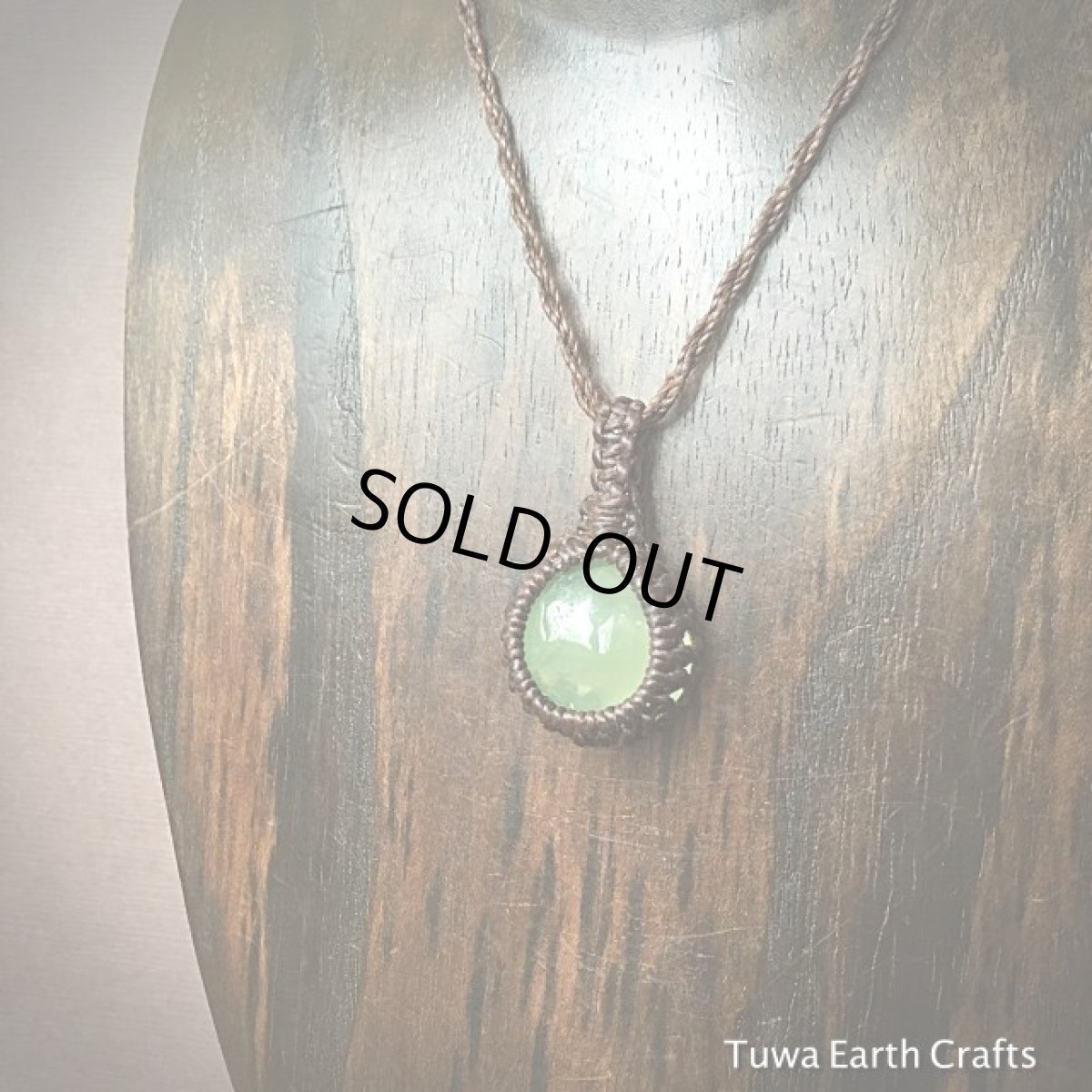 画像4: 【断捨離の石】１点ものぷっくりプレナイト（マリ産）シンプルネックレス/ペンダント★ヒーリングストーン★ハンドメイド★アレルギーフリー (4)