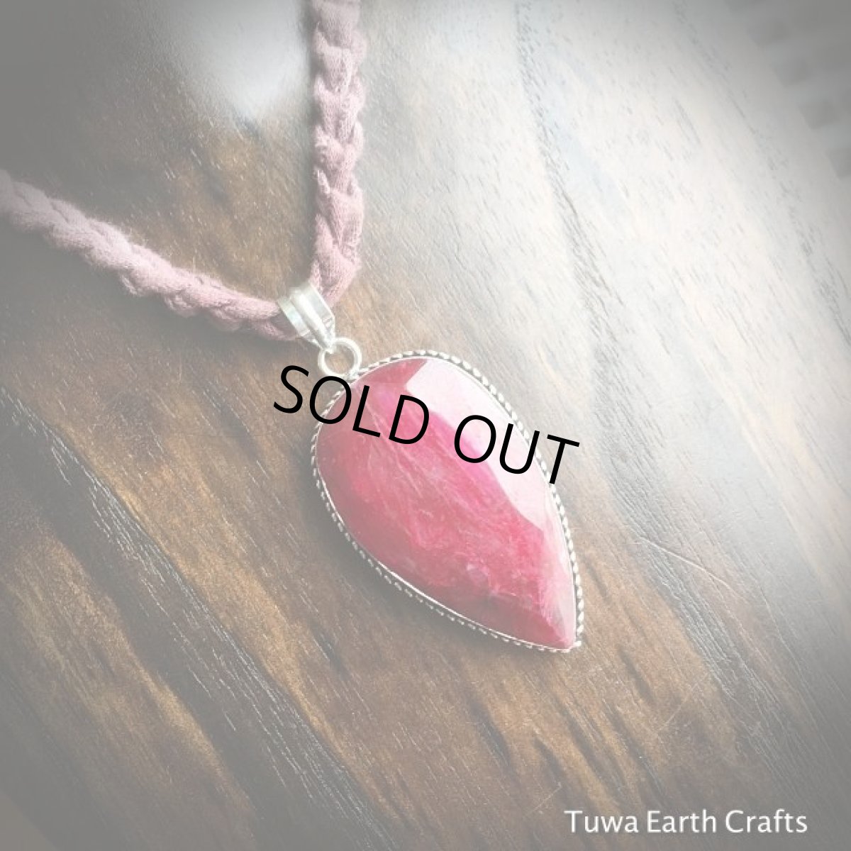 画像12: 【行動力アップの石】全長6.4cm大ぶり天然ルビー ペンダントトップ★シルバー★貴石★天然石パワーストーンアクセサリー (12)