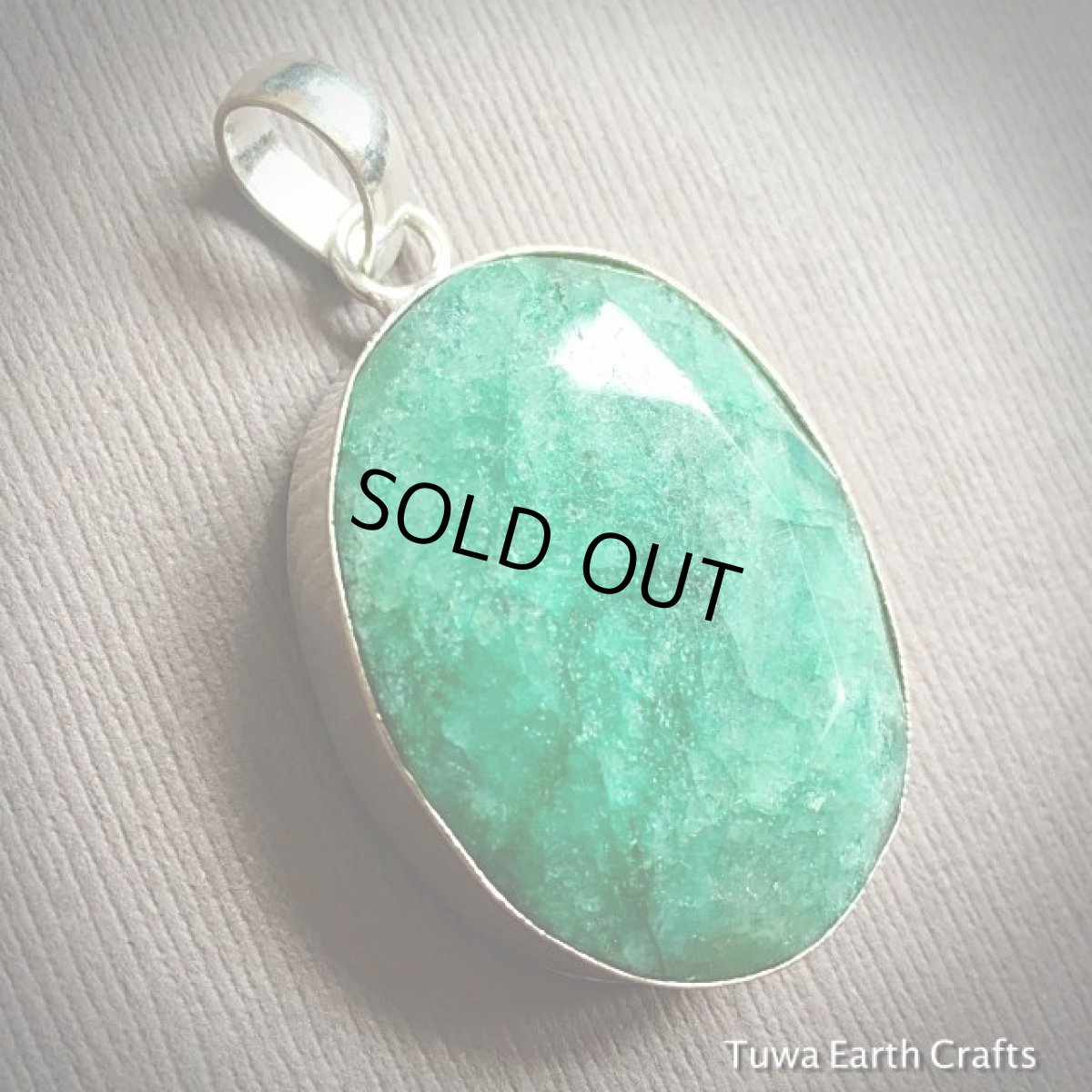 画像5: １点物　BIG大ぶり★コロンビア産 天然エメラルド ペンダントトップ*星形きらきらカット入り*シルバー (5)