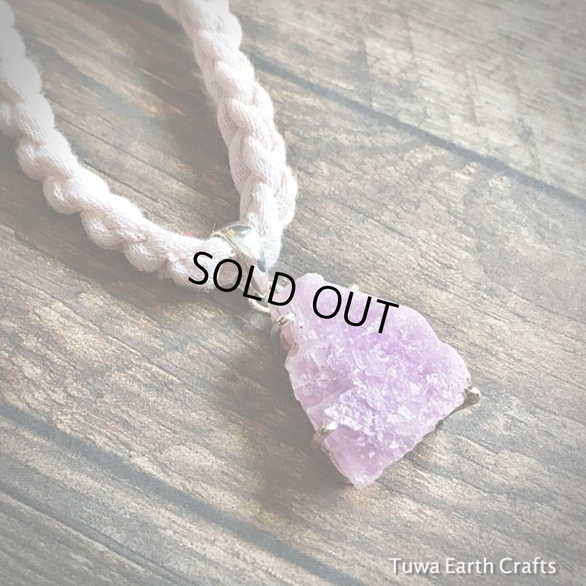 画像5: 【無条件の愛を呼び起こす】桜色♪ 高品質クンツァイト原石ペンダントトップ １点物 スポデューメン　スターリングシルバー　電磁波防止パワーストーン (5)