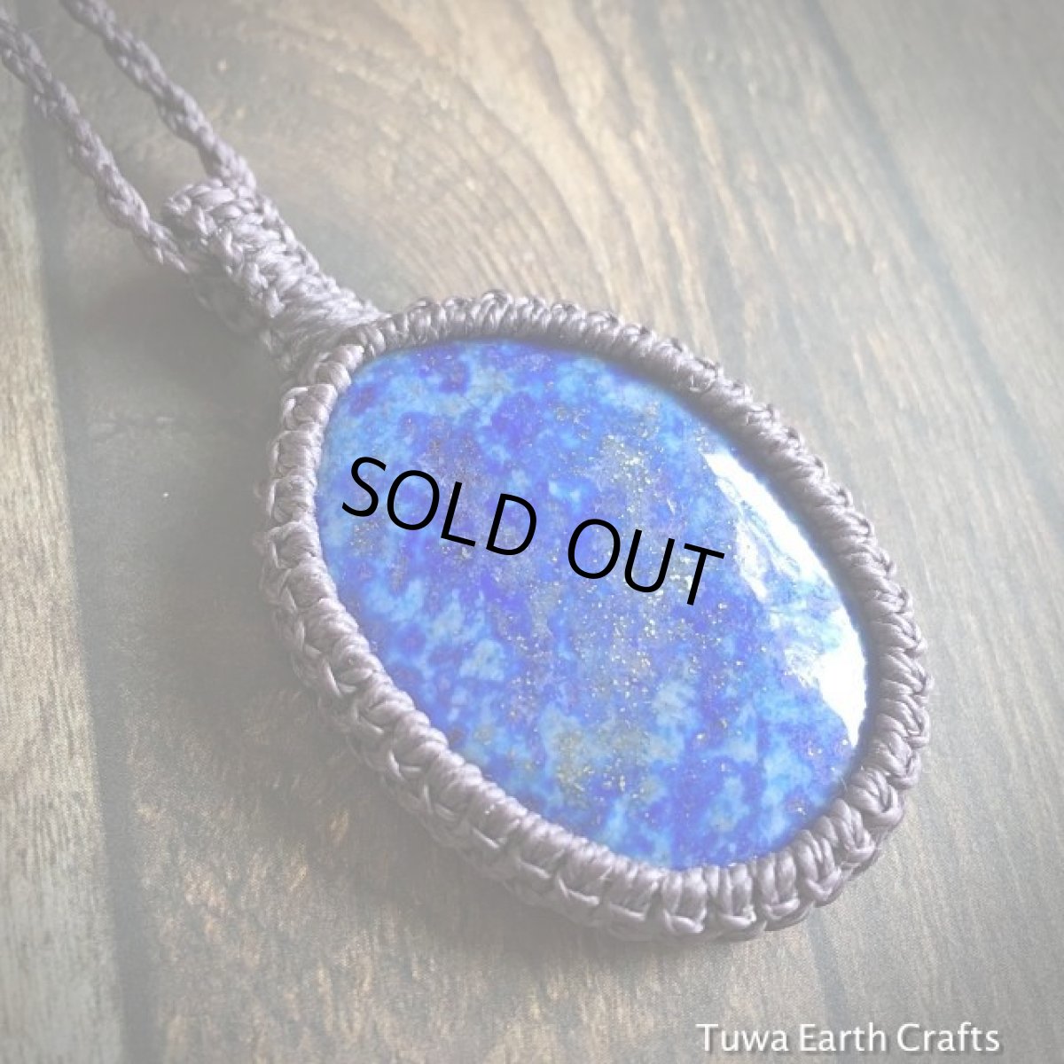 画像5: 【邪気を払い幸運をもたらす】大ぶりラピスラズリ（アフガニスタン産）ペンダント シンプルネックレス  パワーストーン天然石 (5)