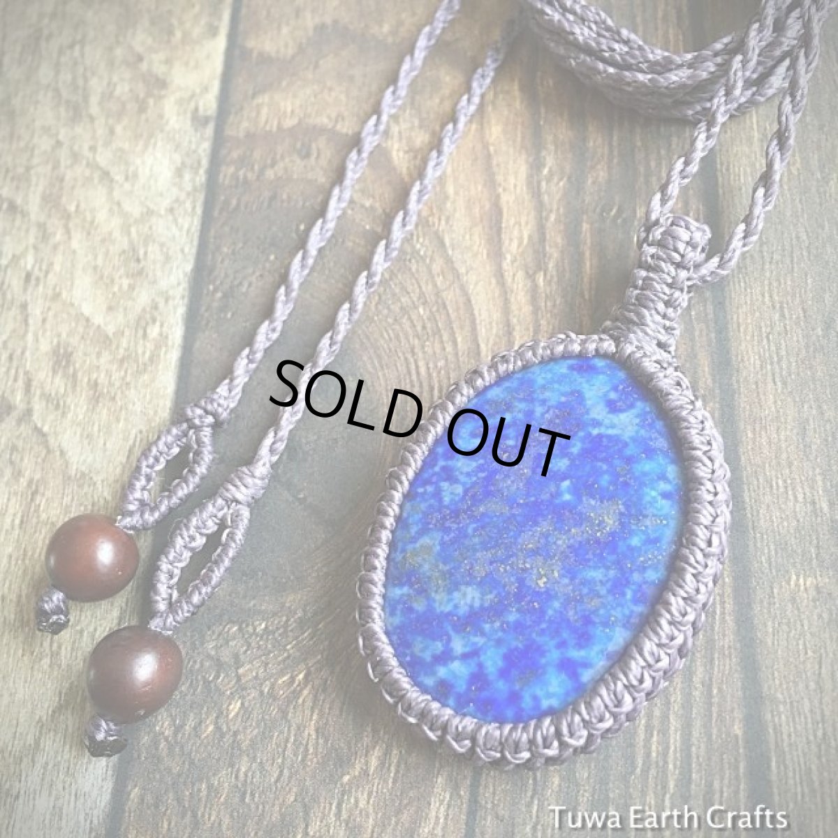 画像7: 【邪気を払い幸運をもたらす】大ぶりラピスラズリ（アフガニスタン産）ペンダント シンプルネックレス  パワーストーン天然石 (7)