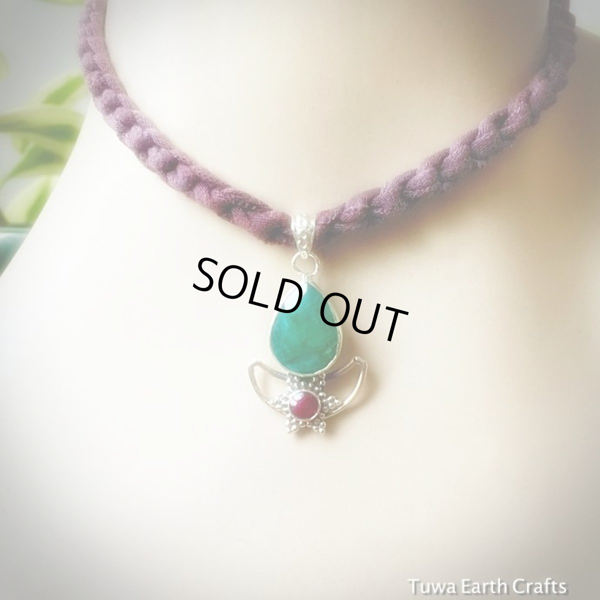 画像4: 個性的な月と星デザイン♪ 高品質 天然エメラルド＆ルビー ペンダントトップ★スターリングシルバー★貴石 (4)